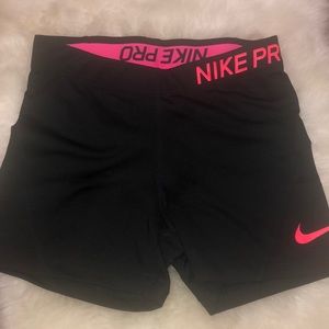 Like new Small Nike pro compression shorts